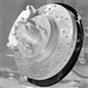 1987-93 Mustang Front Brake Rotor Dust Shield Kit 5.0