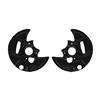 1987-93 Mustang Front Brake Rotor Dust Shield Kit 5.0