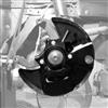 1987-93 Mustang Front Brake Rotor Dust Shield Kit 5.0