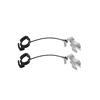 1986-93 Mustang Fuel Rail Extension Lines w/ Clips 5.0