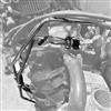 1986-93 Mustang Fuel Rail Extension Lines w/ Clips 5.0