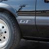 1985-86 Mustang GT Front of Quarter Panel Molding - RH