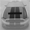 2010-14 Mustang GT500 Style Hood - Aluminum