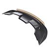 2015-23 Mustang GT500 Style Rear Spoiler w/ Gurney Flap  - Gloss Black