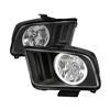 2005-09 Mustang Halo Headlights  - Black