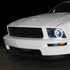 2005-09 Black Mustang Headlights – Halo 