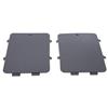 Fox Body Mustang Hatchback Shock Access Hole Covers | 83-86