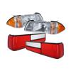 1987-1993 Mustang Headlight & LX Taillight Lens Kit
