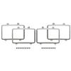 Fox Body Mustang Headlight Retaining Trim Ring Kit | 79-86