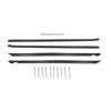 1987-93 Mustang Inner & Outer Door Belt Weatherstrip Kit