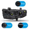 2018-2023 Mustang Sequential LED Turn Signals w/ Fog Lights - Clear