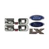 1987-93 Mustang LX Emblem Kit