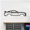 2020-2022 Shelby GT500 Silhouette Metal Wall Art