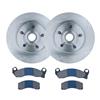 1984-86 Mustang Front Brake Rotor & Pad Kit - 11" SVO