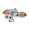 1987-93 Mustang OEM Style Headlight & Fog Light Kit GT/Cobra