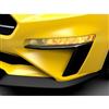2018-2023 Mustang Parking Lamp Curtains - Gloss Black