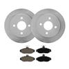 1993 Mustang Rear Brake Rotor & Pad Kit - 10" Cobra
