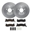 1984-91 Mustang Rear Brake Rotor & Pad Kit - 11.375" SVO/Saleen