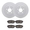 2005-14 Mustang Rear Brake Rotor & Pad Kit - 11.8" GT/V6