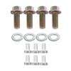 1979-93 Mustang Rear Disc Brake Caliper Adapter Brackets - Thunderbird Turbo/93 Cobra Calipers