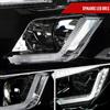 2015-17 Mustang S650 Style LED Projector Headlights