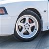 1994-04 Mustang SVE Saleen SC Style Wheels 17x9/10 Silver