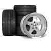 1994-04 Mustang SVE Saleen SC Style Wheel & M/T Tire Kit - 17x9/10 - Silver