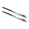 1979-93 Mustang Scuff Plates - Stainless Steel