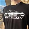 5.0 Resto Fox Body Silhouette T-Shirt  - Black