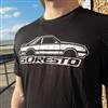 5.0 Resto Fox Body Silhouette T-Shirt  - Black