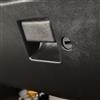 1979-93 Mustang Single Key Lock Conversion Kit  - Black Bezel