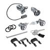 1979-93 Mustang Single Key Lock Conversion Kit  - Machined Bezel