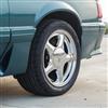 1979-93 Mustang 4 Lug Pony Wheel & Sumitomo Tire Kit - 17x8/10 - Chrome