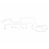 1993 Mustang Stainless Steel Brake Line Kit Cobra