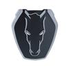 Mustang Stamped Dark Horse Emblem