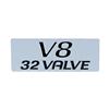 1999-04 Mustang Stamped Valve Cover Emblem - V8 32 Valve Cobra/Mach 1