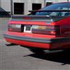 1985-86 Mustang SVO & 93 Cobra Tail Light Lens - RH Charcoal Gray