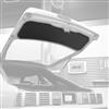 1987-93 Mustang Upper Hatch Trim Panel  - Black
