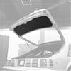 1987-93 Mustang Upper Hatch Trim Panel  - Black