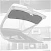 1987-93 Mustang Upper Hatch Trim Panel  - Gray