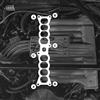 Mustang Factory Upper Intake Manifold Hardware Kit | 86-95 - 5.0/5.8