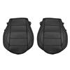 2015-2023 Mustang Factory Style Leather Seat Upholstery - Black
