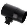1989-1993 Mustang 5.0 PMAS 80mm Mass Air Meter - 24lb w/ Cold Air Intake - Black