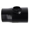 1989-1993 Mustang 5.0 PMAS 80mm Mass Air Meter - 30lb w/ CAI - Black