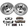 1987-93 Mustang PowerStop Z26 Rotor & Pad Kit - Front - 11" 5.0