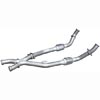 1998-2004 Mustang 3.8 Pypes Catted X-Pipe - Stainless Steel V6