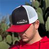 5.0 Resto Fox Body Silhouette Hat  - Black & Red