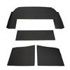 2015-26 Mustang Shrader Rear Seat Delete  - Black Convertible