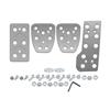 1979-2004 Mustang Billet Aluminum Manual Pedal Kit - Satin