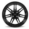 1979-93 Mustang SVE 4 Lug Anniversary Wheel - 17x10  - Gloss Black